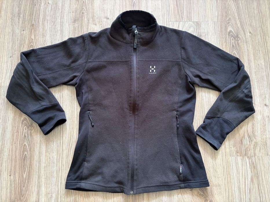 Polar damski Haglöfs Polartec Rozmiar L 40 Czarny Bluza Rozpinana