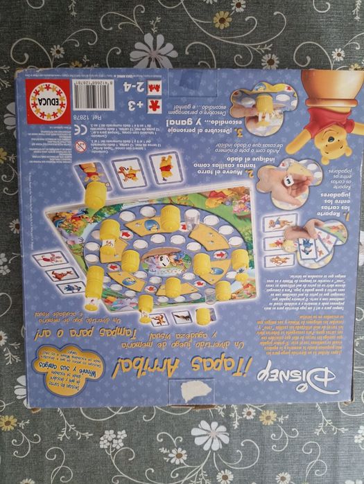 Jogo de tabuleiro "Tapas Arriba" Winnie the Pooh