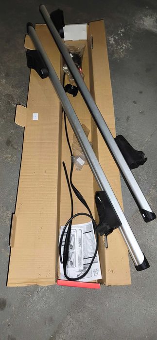 Barras universais para tejadilho (alumínio - 127cm)
