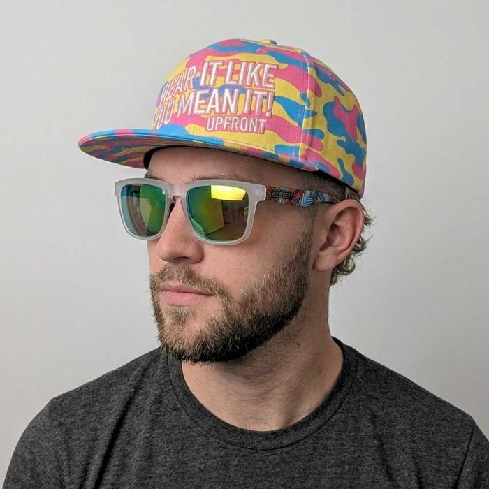 Унісекс Кепка, бейсболка снепбек, UPFRONT multicolor snapback , Данія