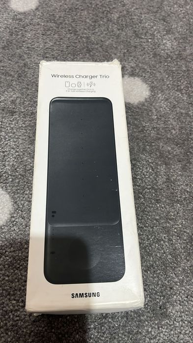 Carregador wireless Trio Samsung Preto
