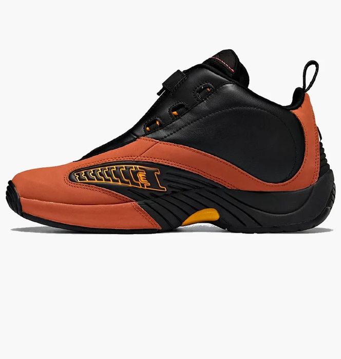 Кросівки чоловічі Reebok Answer Iv Iverson Black/Orange H01313