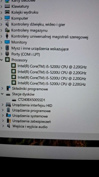 Dell Latitude E5550 i5-5200 8GB SSD 256GB  Win 11 Prof