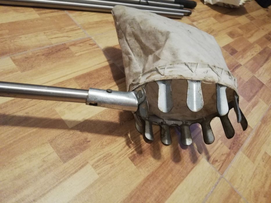 APANHADOR de FRUTA ( 16cm Metal )   +   VARÕES Inox