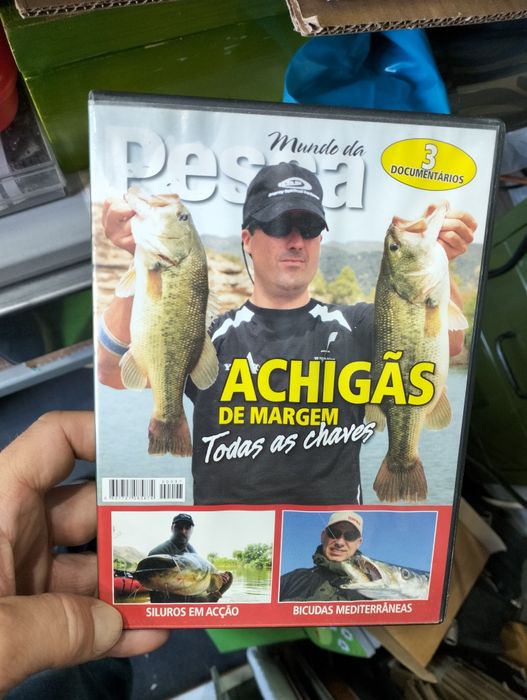 4 DVDS sobre pesca
