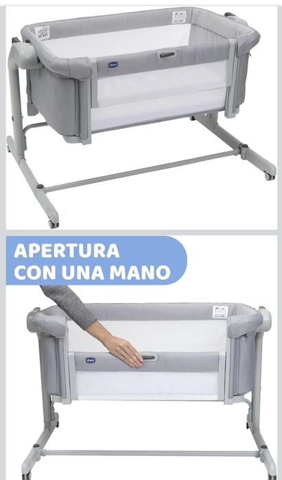 Venda de cama bebé de grades com colchao  + nex to me