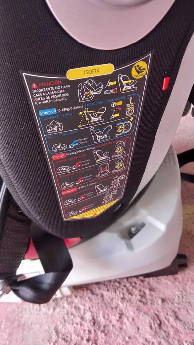 Cadeira criança com isofix