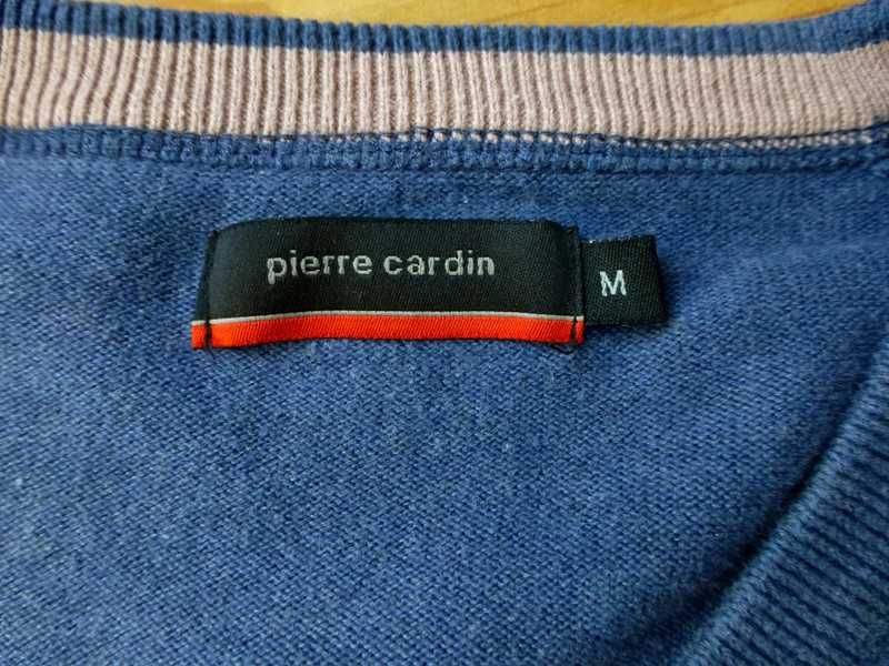 Pierre Cardin męski sweter w serek M