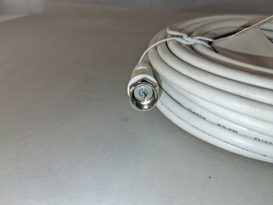 N180 Kabel Antenowy SAT Hama 10 M F-Plug 85 DB Classic Line