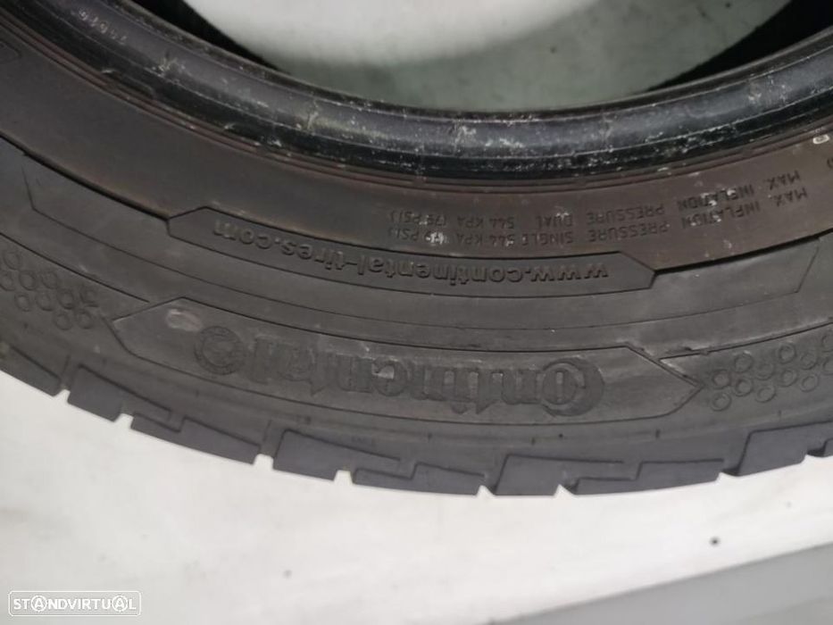 2 pneus semi novos 195-65r16c continental - oferta dos portes
