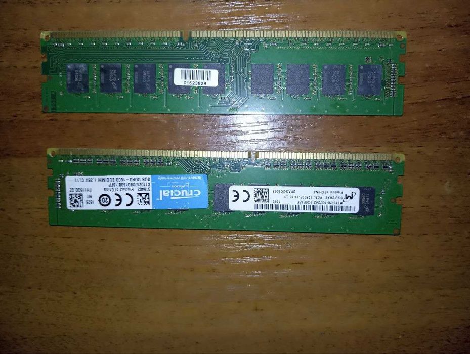 12800U ддр3 DDR3 1600мгц 8гб в планці Hunix Miсron\ тестована