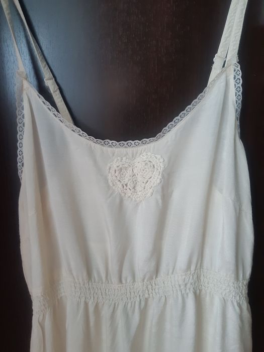 Bieliźniana letnia sukienka firmy Cream r.40