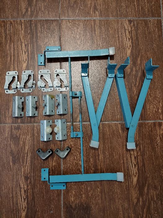 Меблева фурнітура: механізми/ножки/ручки/перемычки. Перешлю.