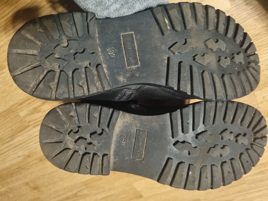 Botki damskie 37 kozaki czarne Jenny Fairy