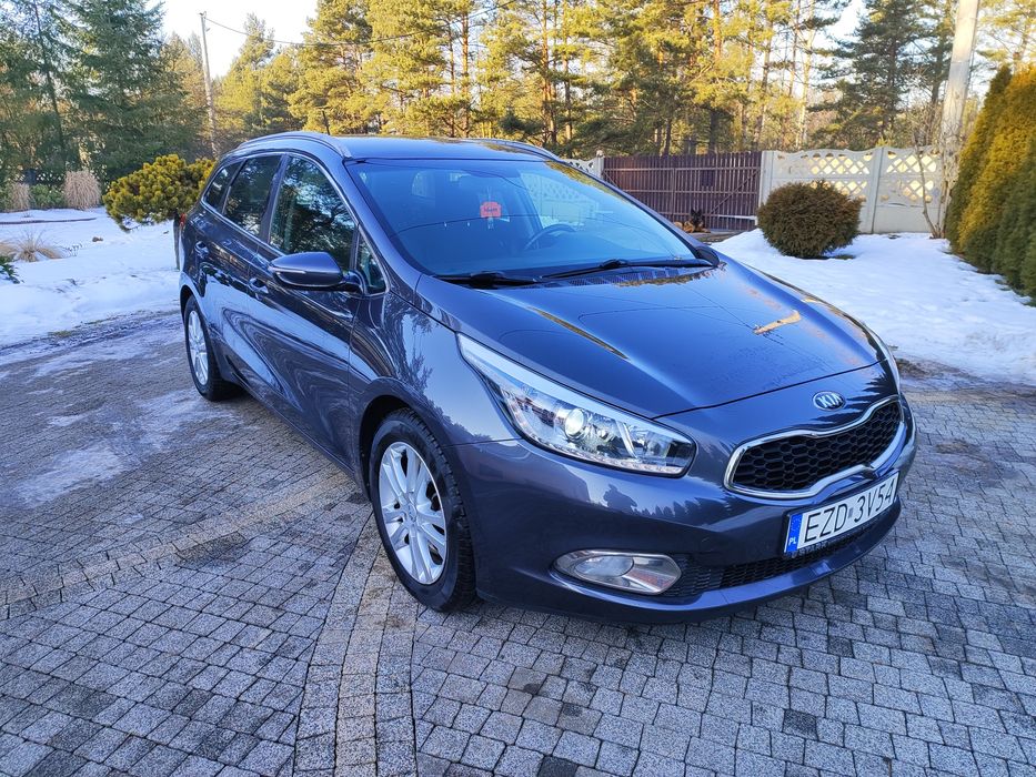 Kia Ceed 2014r, Benzyna, Kamera, Climatronic, Czujniki, LED, Zadbana
