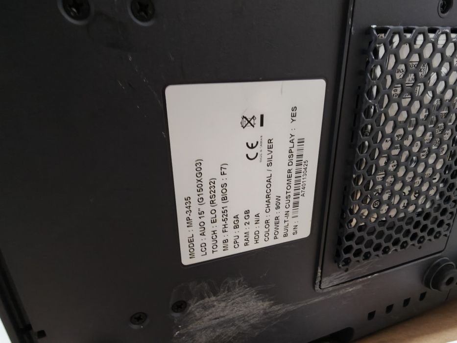 Computador POS dobrável