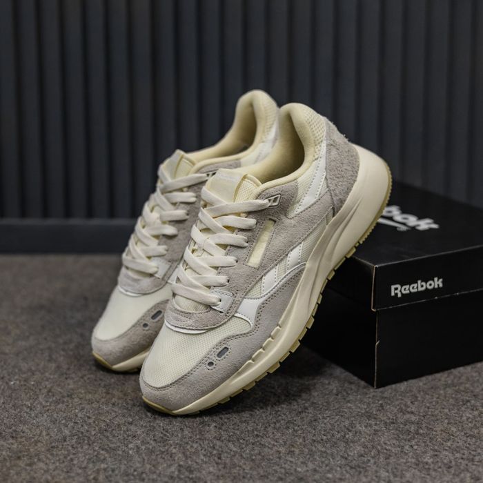 Кросівки Reebok Classic Leather Beige premium | Кроссовки чоловічі жіночі