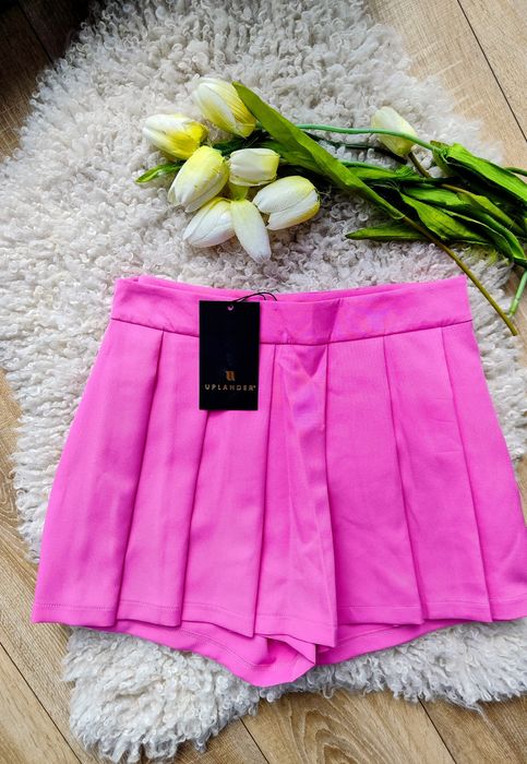 Spódnica spodenki plisowana różowa z metką nowa barbie S