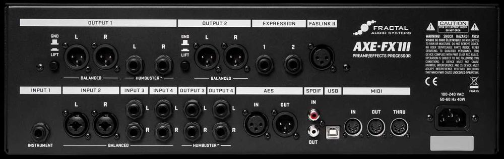 Fractal axe-fx 3
