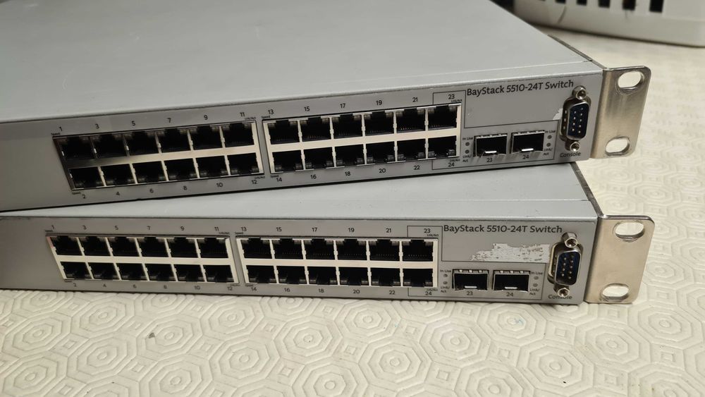 Nortel Baystack 5510-24T 10/100/1000 24G-port Switch 1U