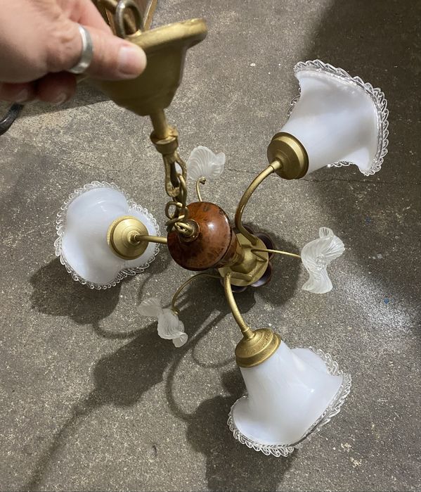 Candeeiro antigo recuperado