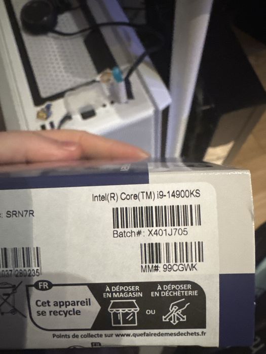 Intel Core i9 14900KS P6000 E4800 MHz 1.3 - 1.272V SELEKT