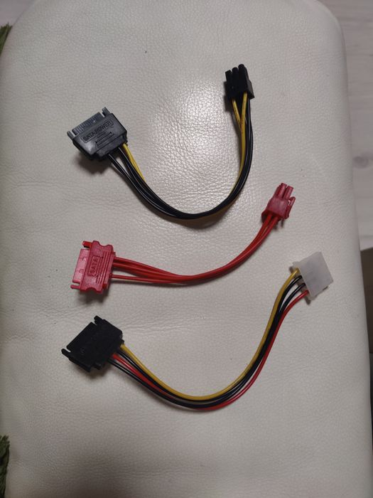 Sata molex Живлення gpu 6 8 pin