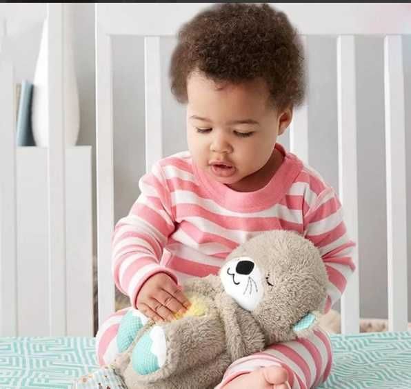 Іграшка "Казкова видра",дихаюча,музикальна, підсвітка