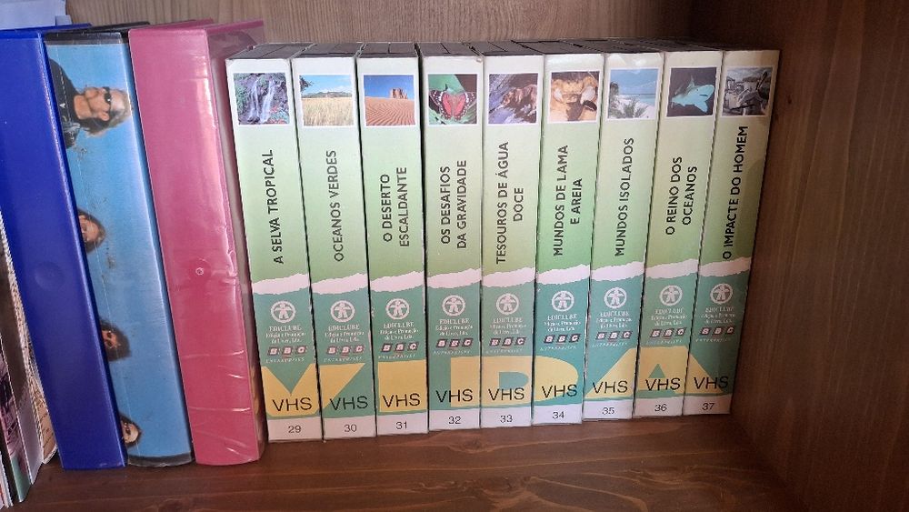 Coleção completa VHS – Desafios da Vida (BBC) – 25€