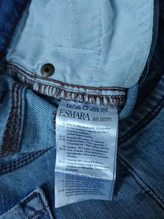 Jeansowe spodenki szorty Esmara M 38