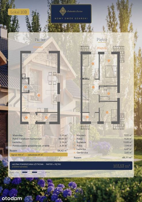 Żuławskie Zacisze – Dom 10B | Rezerwacje | Nowy Dwór Gdański