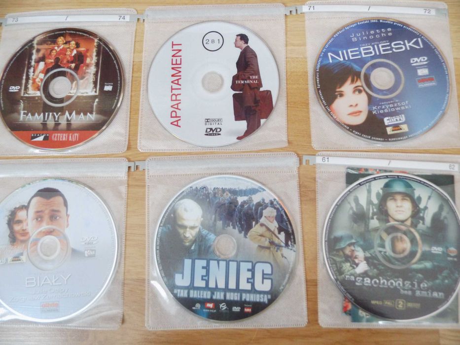 Wielka kolekcja DVD. Cena jednostkowa 1 zł !!!
