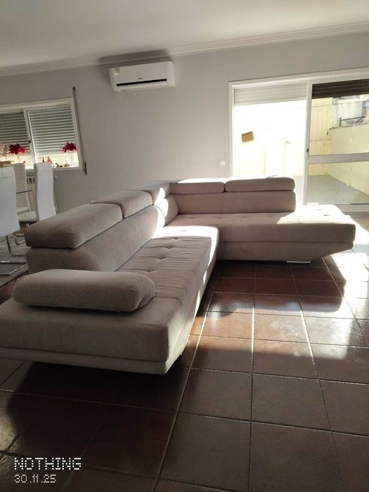 sofá três e dois lugares