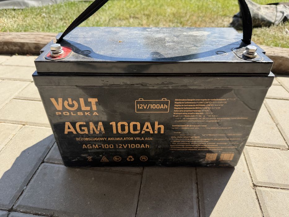 Akumulator AGM 12V 100Ah Bezobsługowy VOLT POLSKA
