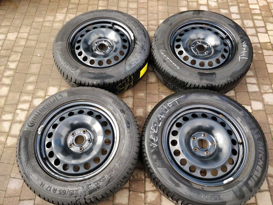 3429. Koła zimowe Golf Passat Octavia 5x112 205/50/17 7.5-8mm