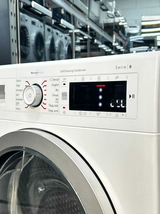 Сушильна машина Bosch 8 series WTW875M8SN / Найнадійніша! 9кг / компресорна!