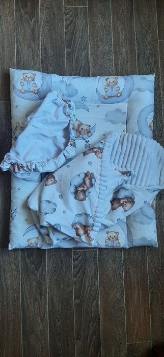 Набір в коляску 3в1 +Пеленальний матрац