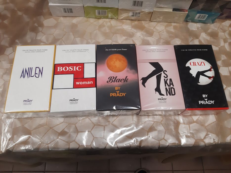 Perfumes prady para desocupar  promoção