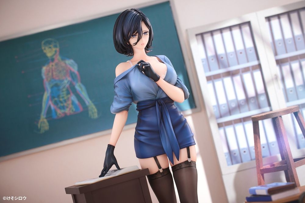 Аниме фигурка Toutotsu ni Nugidasu Tennen Bijutsu Kyoushi Rumi illustration by Keso Shirou 1/6 Complete Figure