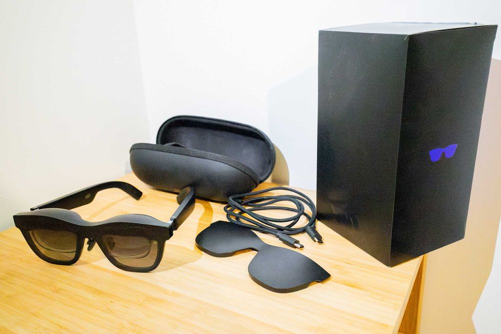 Nreal Air (Xreal Air) + Nreal Beam (Xreal Beam) | bardzo dobry stan