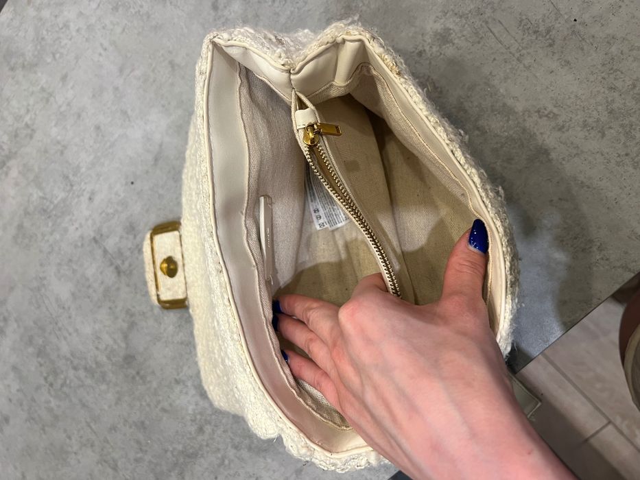 Сумка біла mango