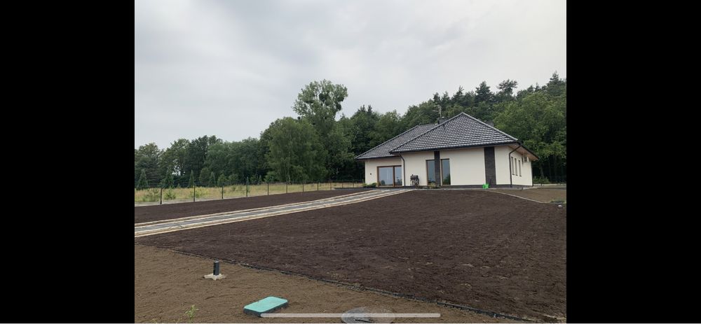 Zakładanie ogrodu, trawnika, nawodnienie, glebogryzarka separacyjna