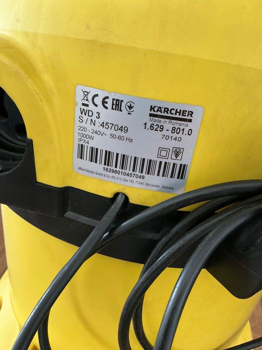 Odkurzacz karcher WD 3