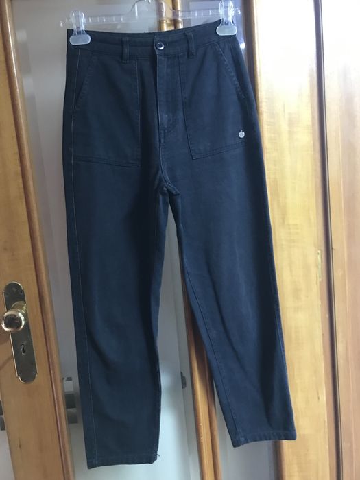 Calca preta Pull&Bear