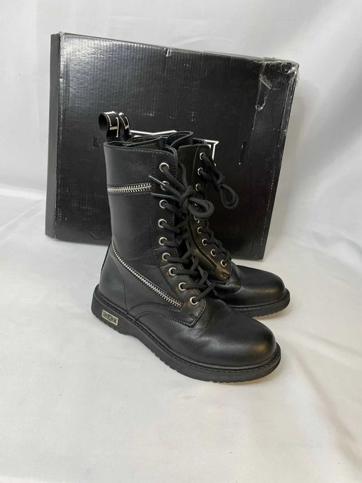 cult young bambi workery dziewczece 31 trapery botki skorzane kultowe