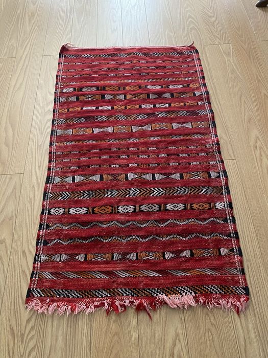 1,15 x 0,65 tapete marroquino tradicional Berbere