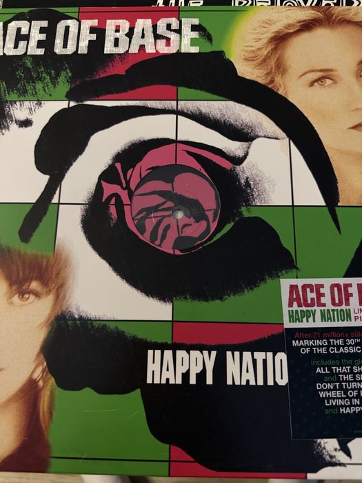 Ace Of Base - Happy Nation  U . S . Version -2 Clear Vinyl LP