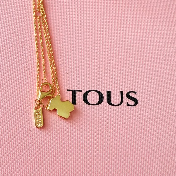 Tous sweet dolls nowy naszyjnik 42 cm miś 1 cm