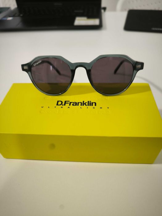 Óculos de sol D.Franklin Ultra Light Crystal Grey/Black