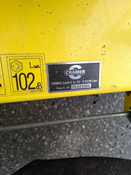 Spalinowy Odkurzacz Do Liści Z Napędem CRAMET 5000 Silnik Honda GX160 W Pełni Sprawna !